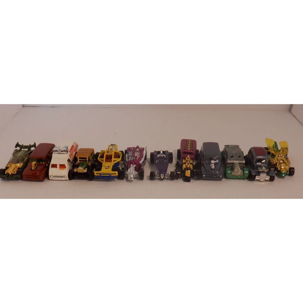 Lot Of‎ 12 HotWheels And Other Die-Cast Cars